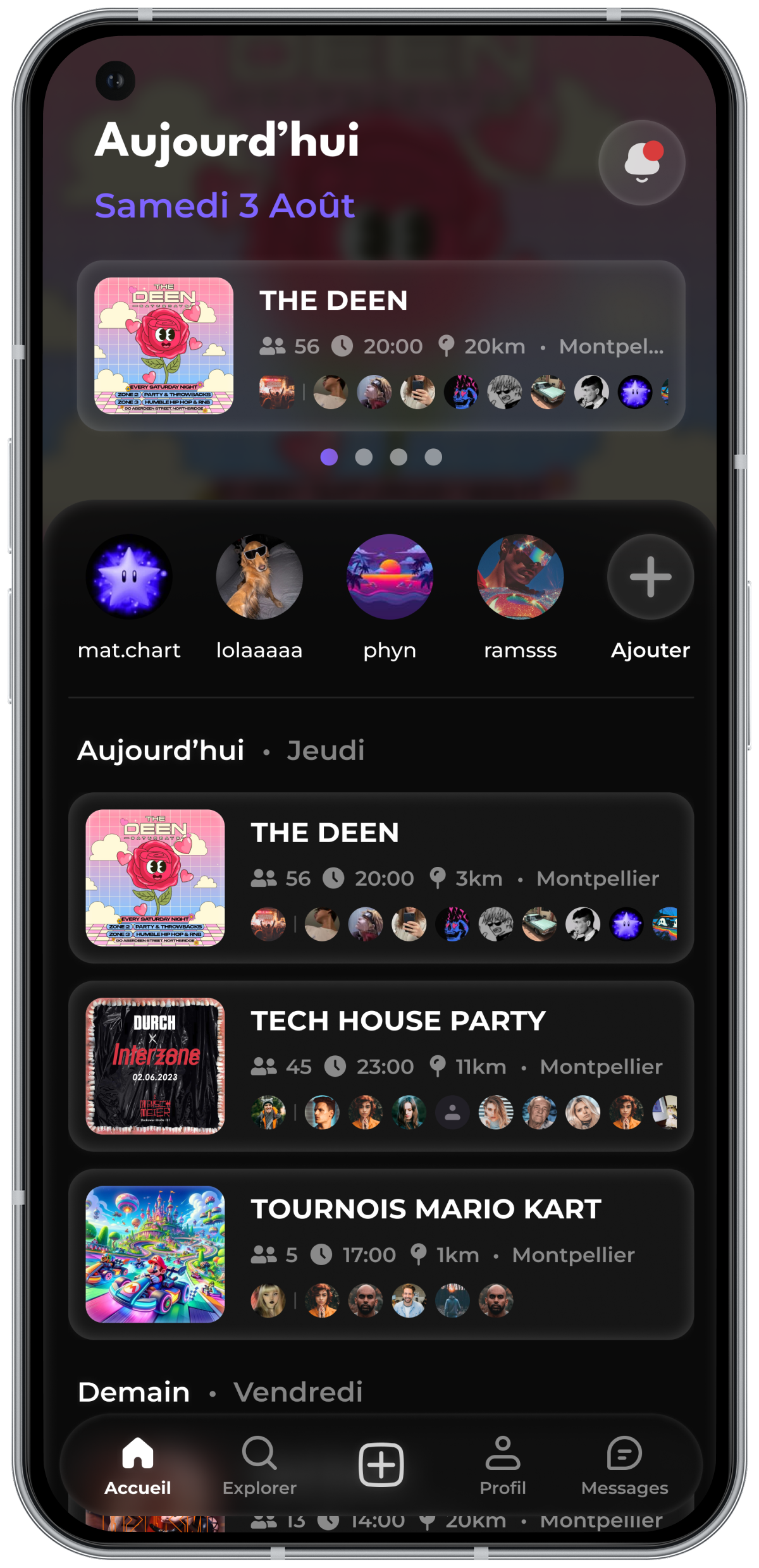 Fil d'actualité Partybloom